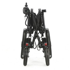 All Terrain Electric Wheelchair Foldable with 17.7 in Seat up to 330 lbs