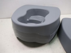 Lot of 10 Medline Durafit Contour Bedpans DYND80290 Graphite Stackable