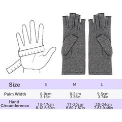 Medical Arthritis Gloves Compression Copper Pain Relief Hand Wrist Support Brace