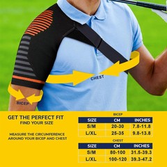 Compression Shoulder Brace with PowerKnit Compression Technology | Shoulder
