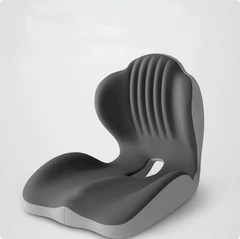 Memory Foam Seat Cushion with Back Support, Orthopedic Tailbone Pain Relief Cush