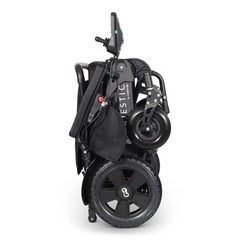 Heavy Duty Folding Power Wheelchair ComfyGo Majestic 440 HD Plus Carries 440 lbs