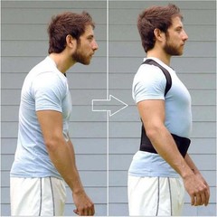 Posture Corrector Support Magnetic Back Shoulder Brace Belt Band For Men Women.