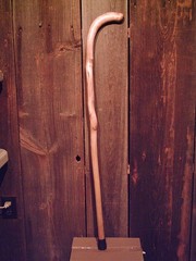 walking stick cane natural grown ROOT HANDLE for average size hands MADE IN USA
