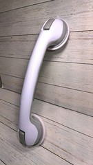 Shower Handle Strong Suction Cup Grab Bar for Shower Chair Stool, Bathroom…