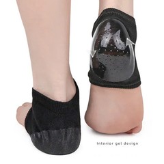 1/2Pair Gel Heel Cover Protectors Heel Pads Heel Cups Cushion Foot Care Repair S