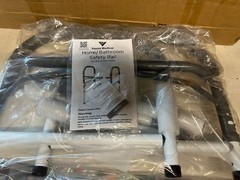 Vaunn Deluxe Folding Safety Toilet Rail Adjustable and Foldable Assist Grab Bar