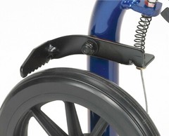 Lightweight 4 Wheel Rollator Rolling Walker Mobility, Weighs only 12 lbs.