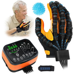 Robotic Hand Glove for Stroke Rehab, Adjustable Intensity, 4 Modes, Hand Therapy