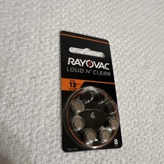 77 Rayovac Size 13 Loud N’ Clear Hearing Aid Batteries 1.45v Exp. 2/2027