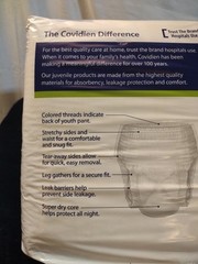 NEW Covidien Curity Youth Pants SMALL/MEDIUM 38-65 LBS Unisex – 17 Count