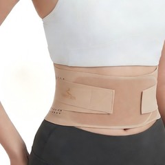 Ultra Thin Back Brace Women Adjustable Lower Waist Lumbar Support Belt Medium