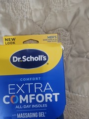 Dr Scholls Extra Comfort Massaging Gel Insoles Mens 8-14