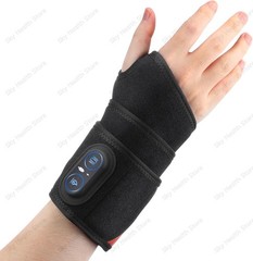 Cordless Wrist Massager for Carpal Tunnel Relief, Hand Massager with Heat