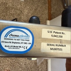 Access Unlimited Multi-Lift w/ Speedy Bar Lifting Mobility Device See Details
