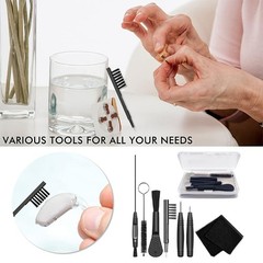7Pcs/set Hearing Aid Cleaner Kits Hearing Aid Cleaning Tool Cleaning Brushes