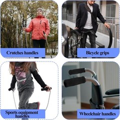 Foam Cane Handle Grip Set 4 Pieces, Compatible With 19 MM Walking Canes, New USA