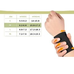 Max Adams Essentials White Stretchable Wrist Support: 1 Pack
