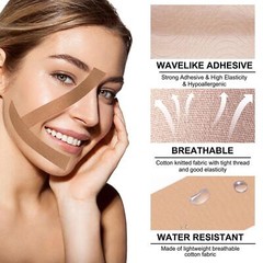 Kinesiology Tape Face V Line Neck Eyes Lifting Wrinkle Remover Bandagem Tool