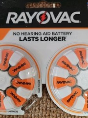 Rayovac Size 13 Hearing Aid Batteries 16 Pack Best By April 2026