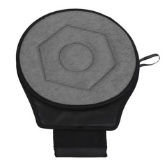 Round Car Cushion 360 Degrees Rotating Geometric Rhombic Shape Rotating Seats