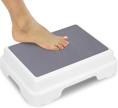 Stackable Bath Step – Slip Resistant – 4.5″ Height – Indoor/Outdoor Safety Stool