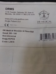 DRMS Dr Medical Shoulder Pillow & Ball Universal Size SS-158