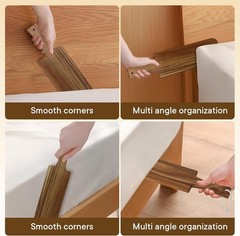 Acacia Wood Mattress Lifter Tool for Changing Sheets, Easy Lever-Action Lift …