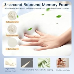 Natural Latex Wedge Pillow for Couples & Maternity – Ergonomic Support Cushion