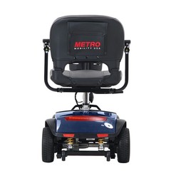 300W 300LBS 4-Wheel Foldable Mobility Scooter Purple