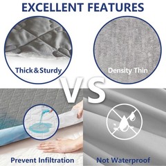 1 PCS Hospital Bed Sheets Waterproof Reusable FloralGrey Fits 36x84x14 Inch
