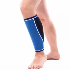 Weight Lifting Calf Sleeves with 5MM Neoprene Deadlift Shin Guards Sleeves for M