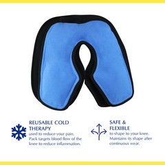 Reusable Cold Knee Pack for Immediate Pain Relief, Reduce Inflammation, Recovery