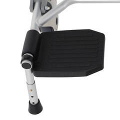 Rolling Shower Wheelchair Foldable Height Adjustable Toilet Chair 380 lbs