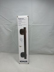 KOHLER Rubicon 9 in. Grab Bar in Matte Black K-R27240-BL