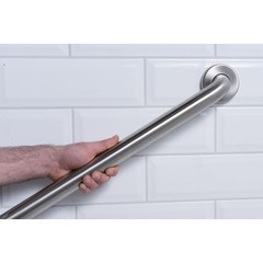 Oatey Dearborn 42 in Grab Bar 1-1/2 in Diameter Concealed Mount