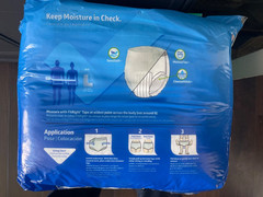 FitRight Ultra Incontinence Underwear Large 40-56 in 20 Ct Adult Diapers Pull-On