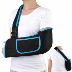 Lightweight Breathable Arm Sling – Adjustable Shoulder Immobilizer for Elbow, Wr
