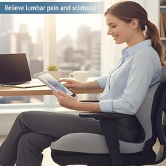 Cushion Lab Patented Pressure Relief Seat Cushion for Long Sitting Hours