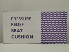 C CUSHION LAB Patented Pressure Relief Seat Cushion for Sitting, Black, OB
