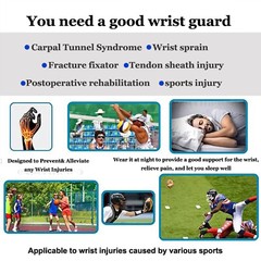 Left Right Wrist Support Brace Splint Carpal Tunnel Hand Sprain Arthritis Injury