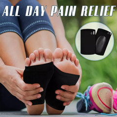 Arch Support Gel Pad Compression Support Sleeves Plantar Fasciitis Foot Relief
