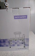 McKesson Bath Safety Transfer Bench Chair Aluminum 32″×23″ 400lb NEW