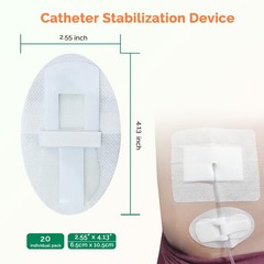 Foley Catheter Stabilization Device 20Pcs Urinary Leg Bag Legband Catheter Tu…