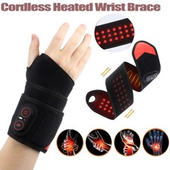 36 LED Red Light 660nm Therapy Wrist & Hand Massager Wireless Heated Pad 3000mAh