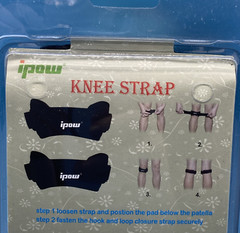 IPOW Brand 1 Pair (2 Pcs) Knee Strap Pain Relief Support Patella Stabelizer New