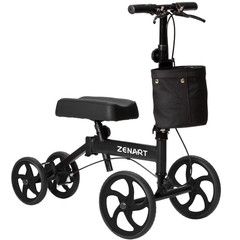 Economy Knee Scooter Foldable Walker for Foot Surgery Adult Crutch Alternative
