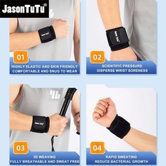 Wrist Brace Sports Band Wrap Adjustable Support Gym Strap Carpal Tunnel Bandage