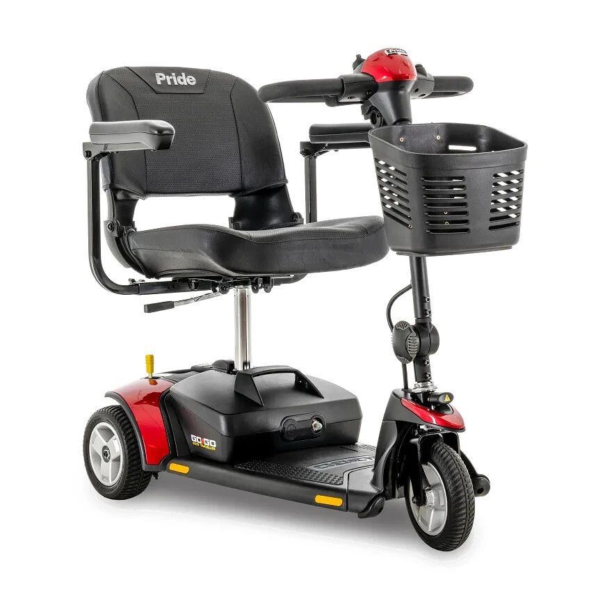 Pride Mobility Go Go Elite 3-Wheel Mobility Scooter SC40E 18AH