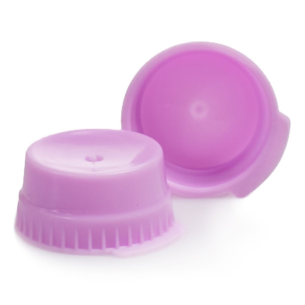 McKesson Tube Closure Single Thumb Tab Lavender Polyethylene 1000 per Bag